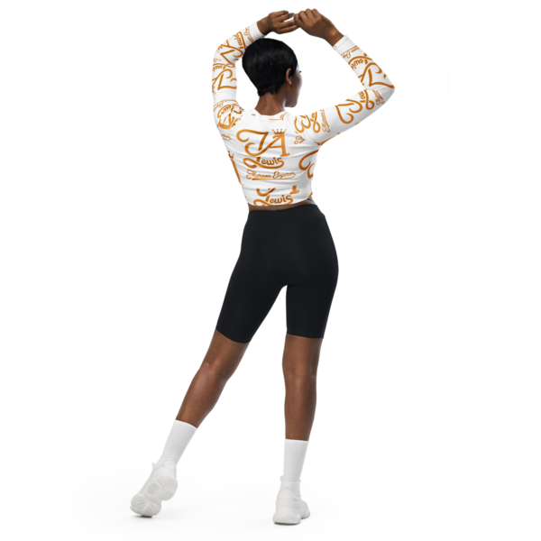 Recycled long-sleeve crop top - Image 3