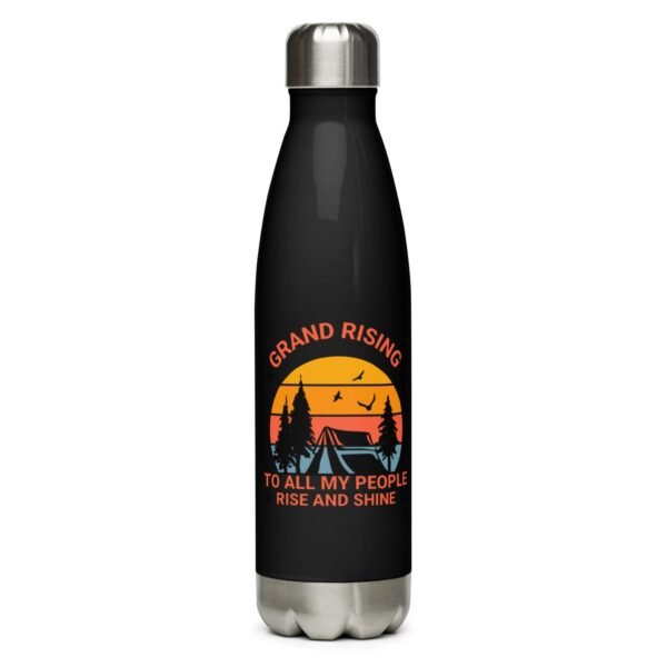 Stainless steel water bottle