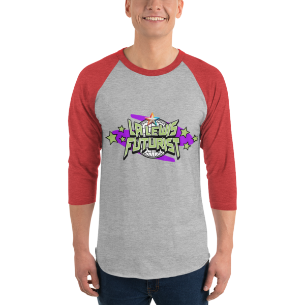 3/4 sleeve raglan shirt