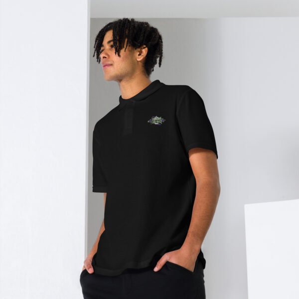 Unisex pique polo shirt - Image 5