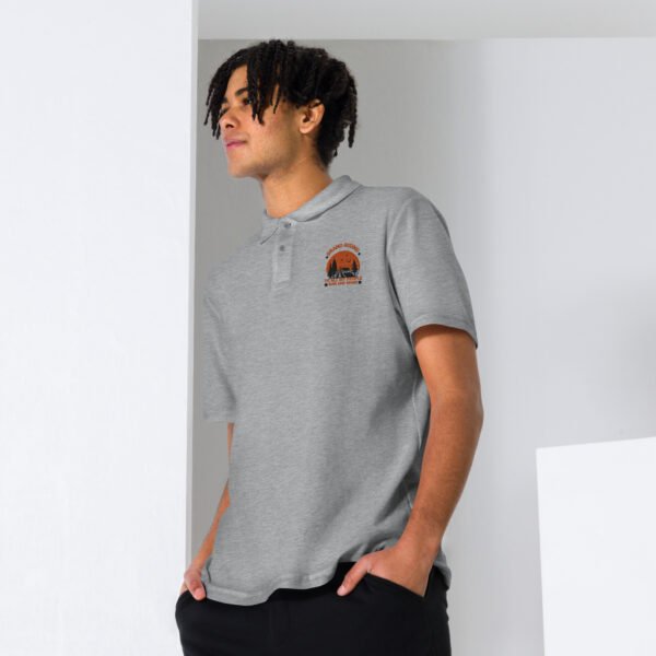 Unisex pique polo shirt - Image 7