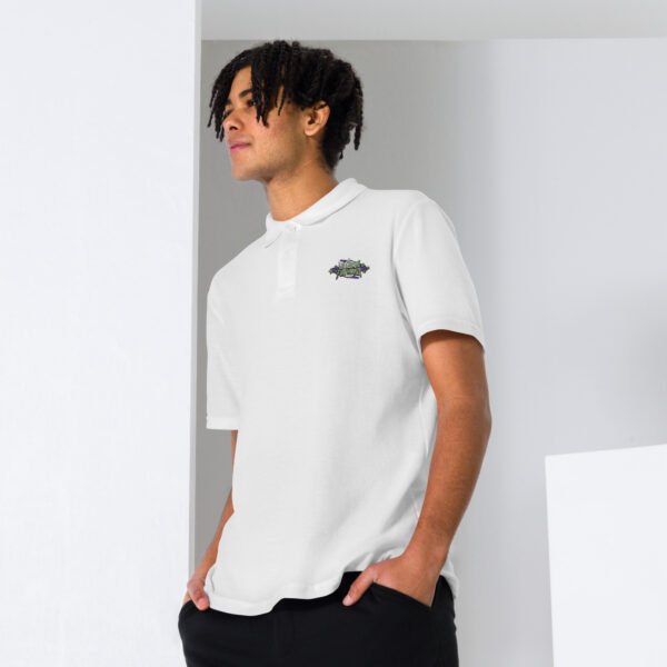 Unisex pique polo shirt - Image 14